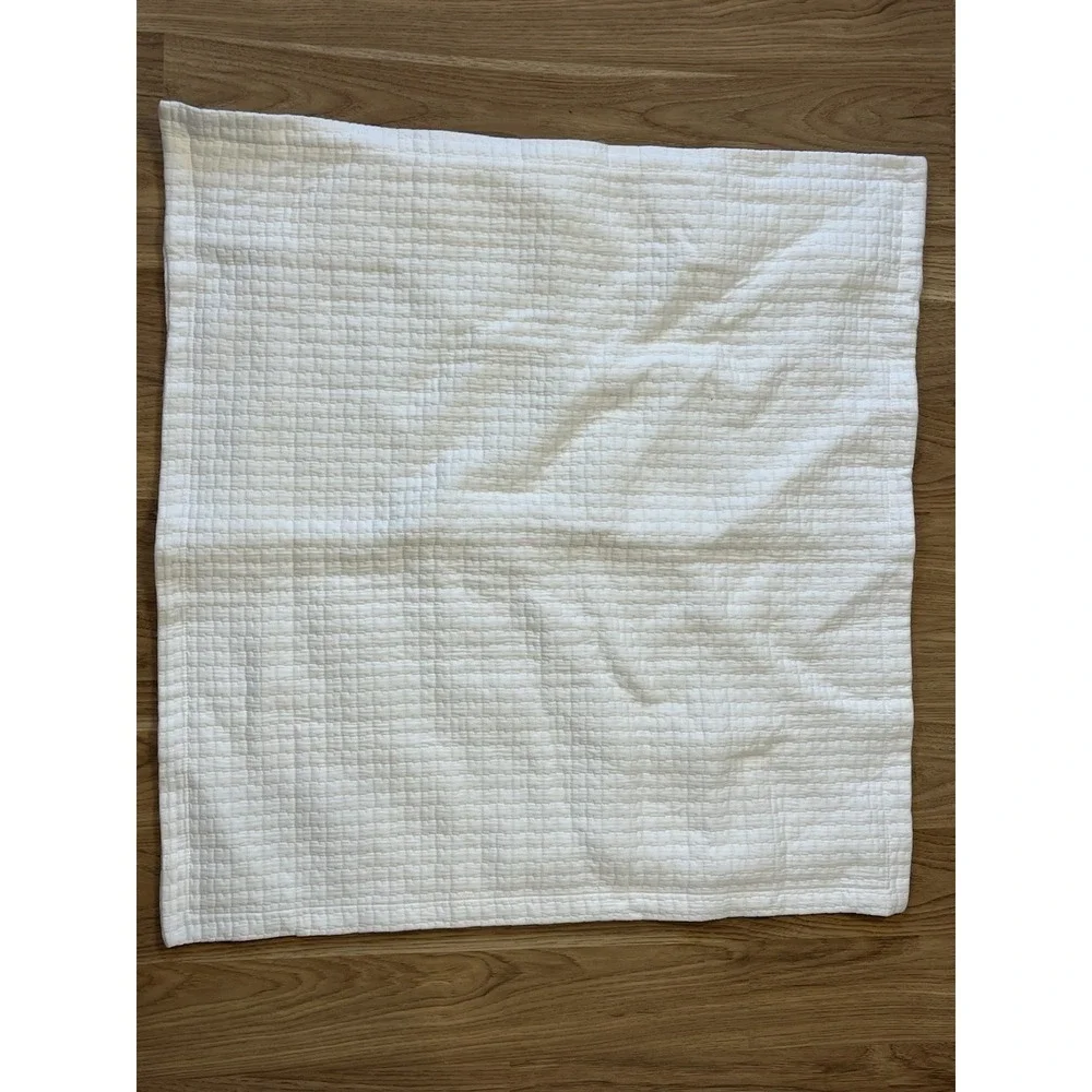Ralph Lauren Euro SHAM Portugal Elyssa Square White 1x 100% Cotton